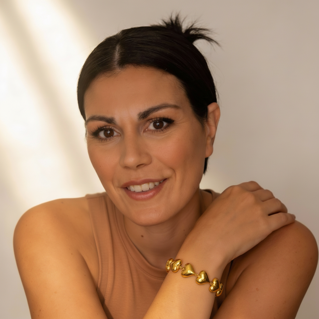 BRACCIALE IN ACCIAIO "CUORE INFINITO"