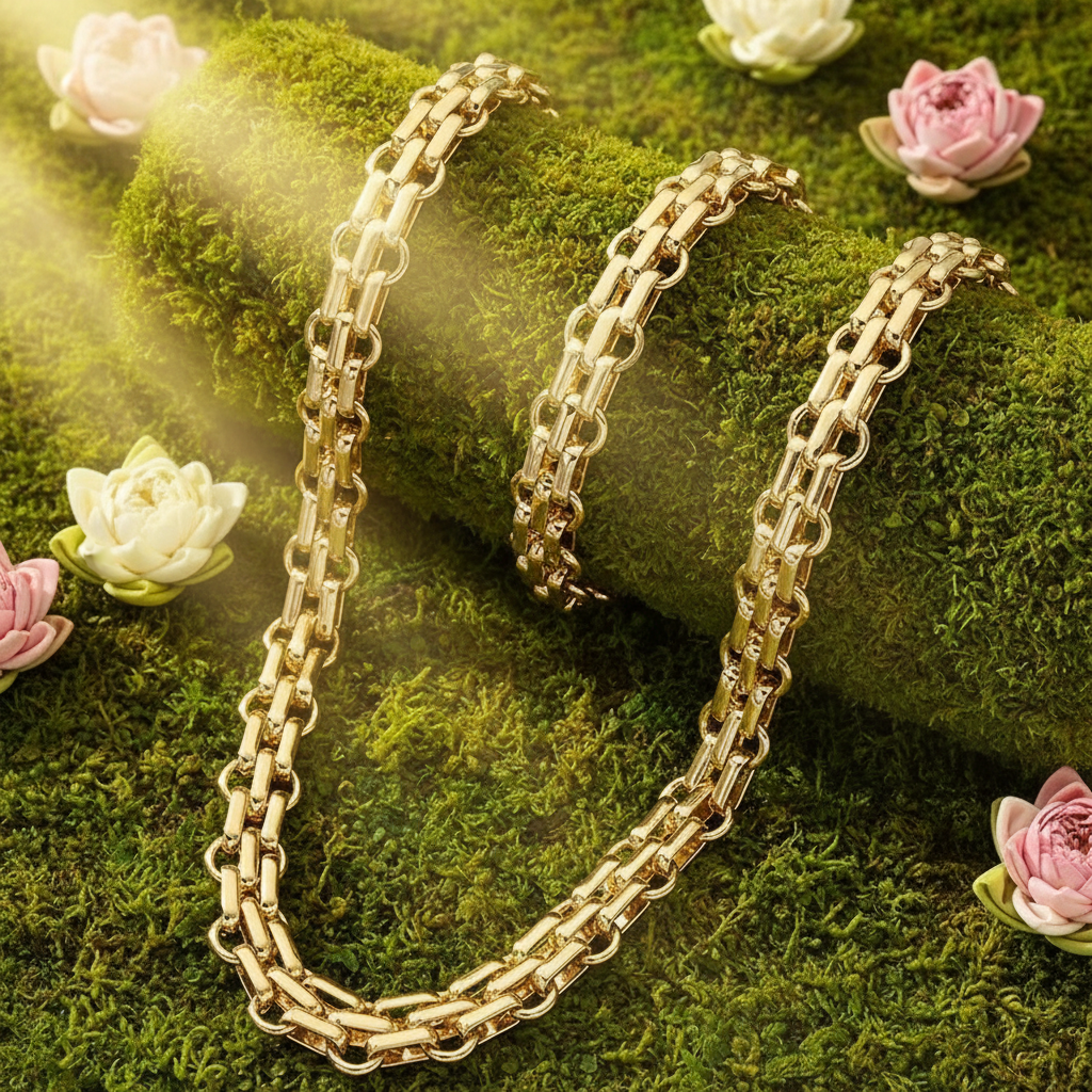 COLLANA "LUXURY" SET COLLANA E BRACCIALE