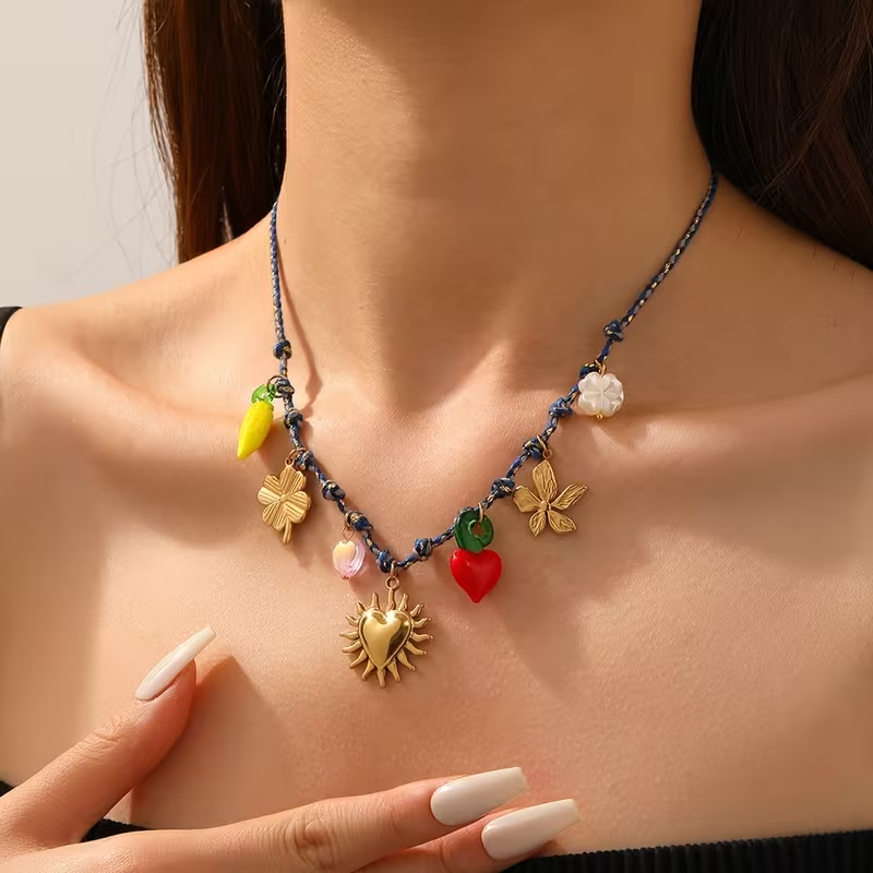 COLLANA CUORE RADIANTE