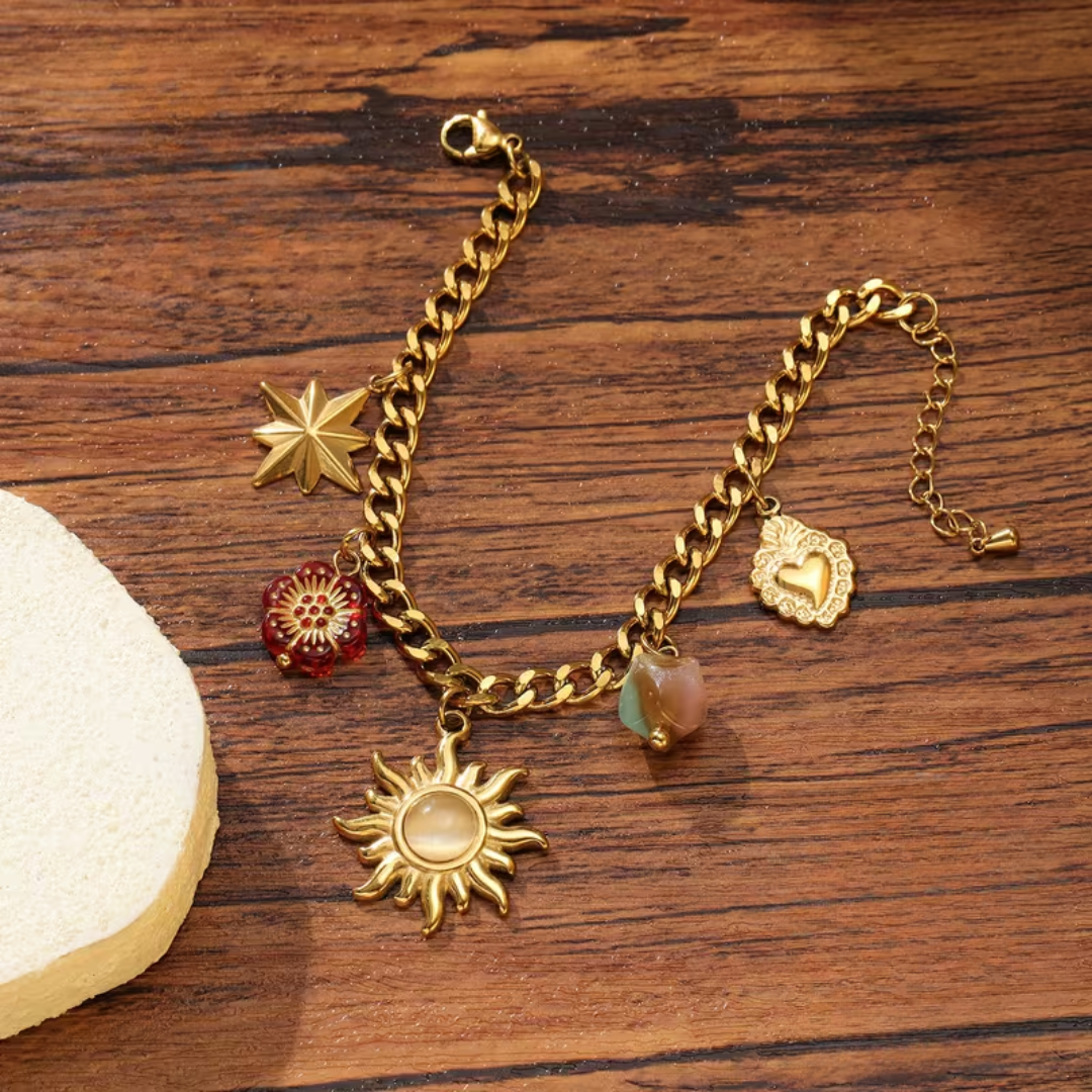 BRACCIALE SOLE PERLATO