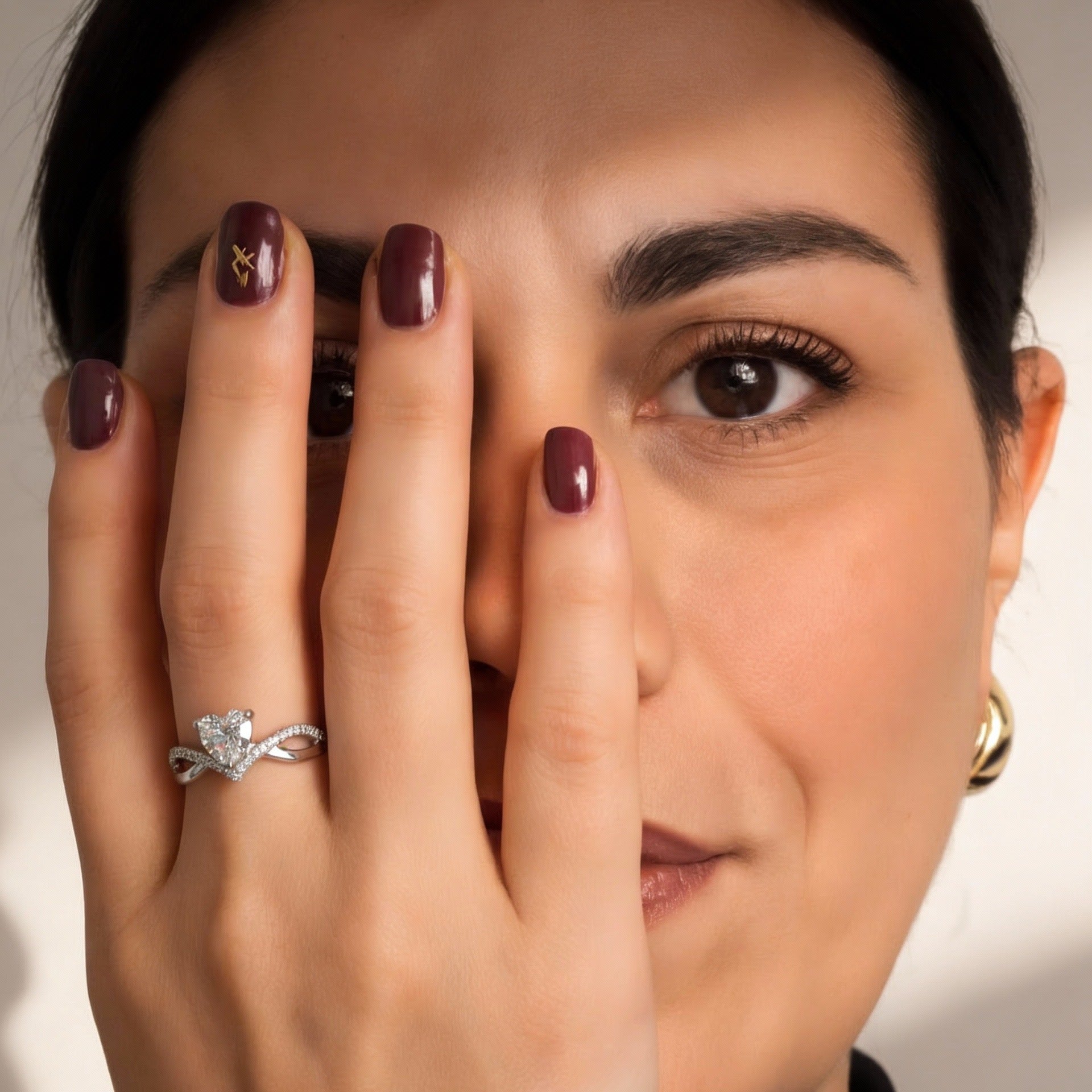 ANELLO IN ARGENTO 925 REGOLABILE “PRINCESSE”