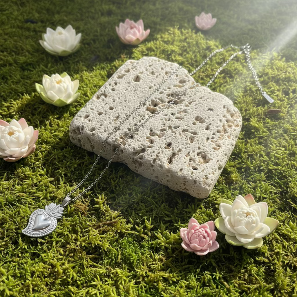 COLLANA CUORE SACRO
