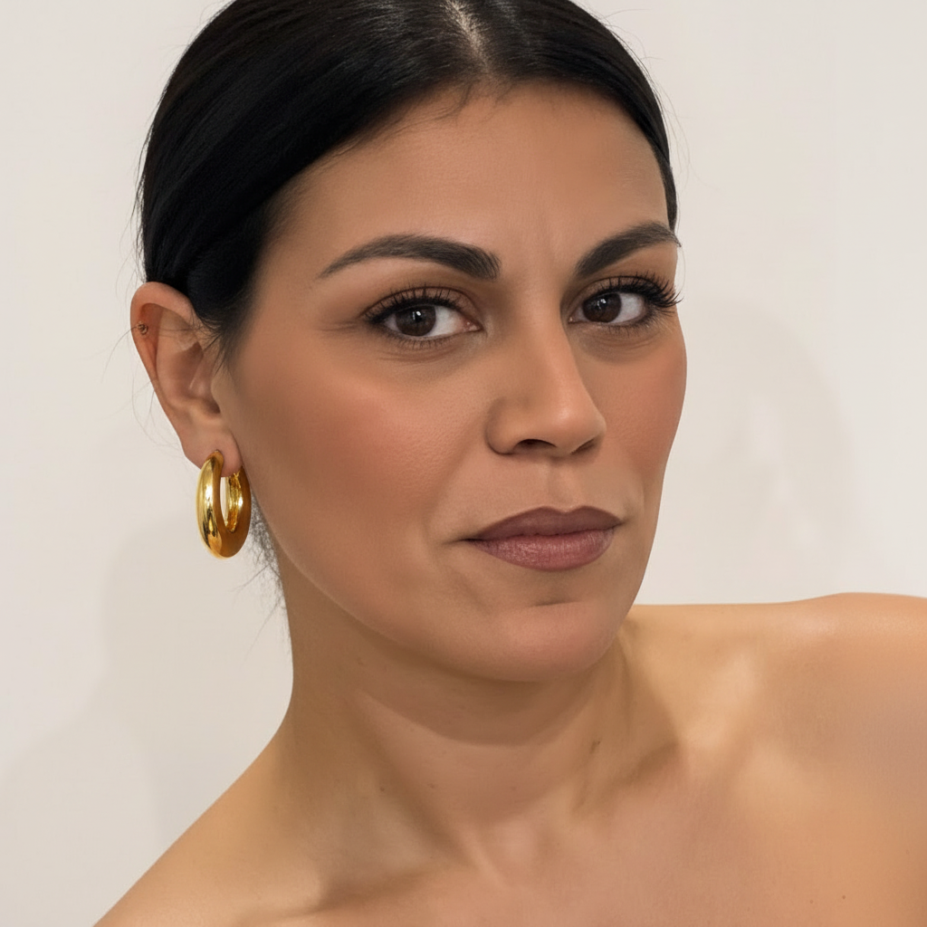 ORECCHINI IN ACCIAIO "BUBLE"