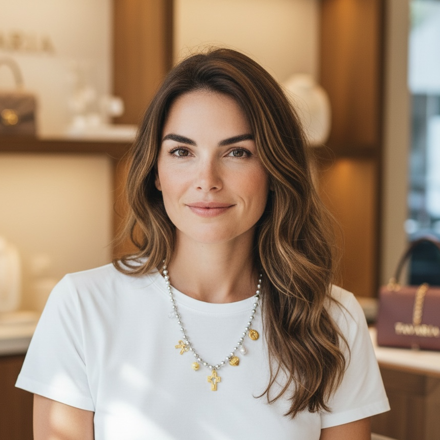 COLLANA CROCE FORATA