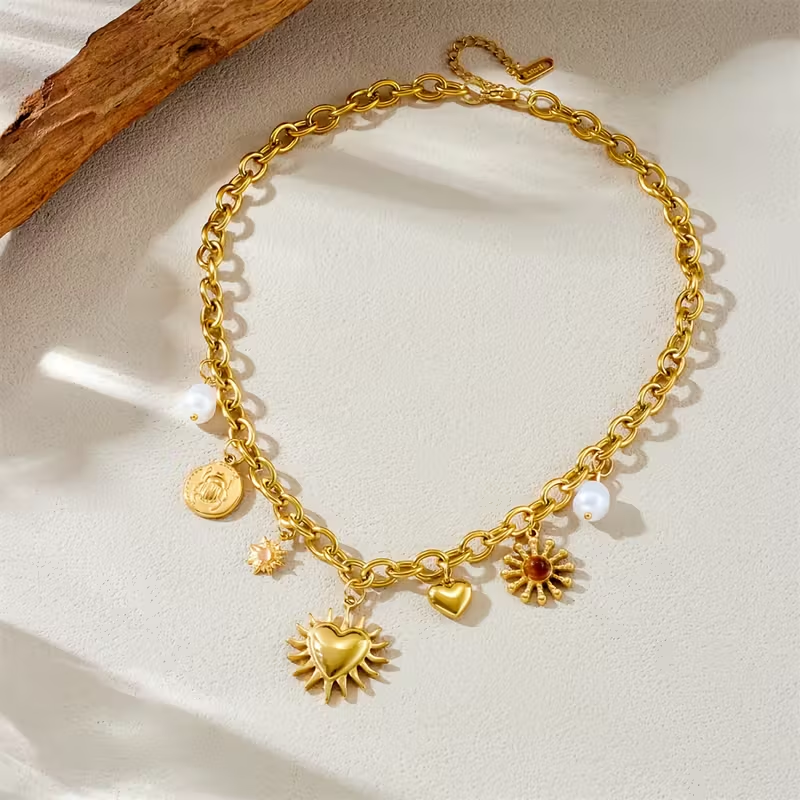 COLLANA CUORE SOLARE