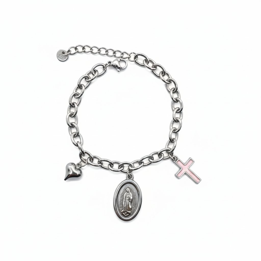 BRACCIALE IN ACCIAO  "CHARME"