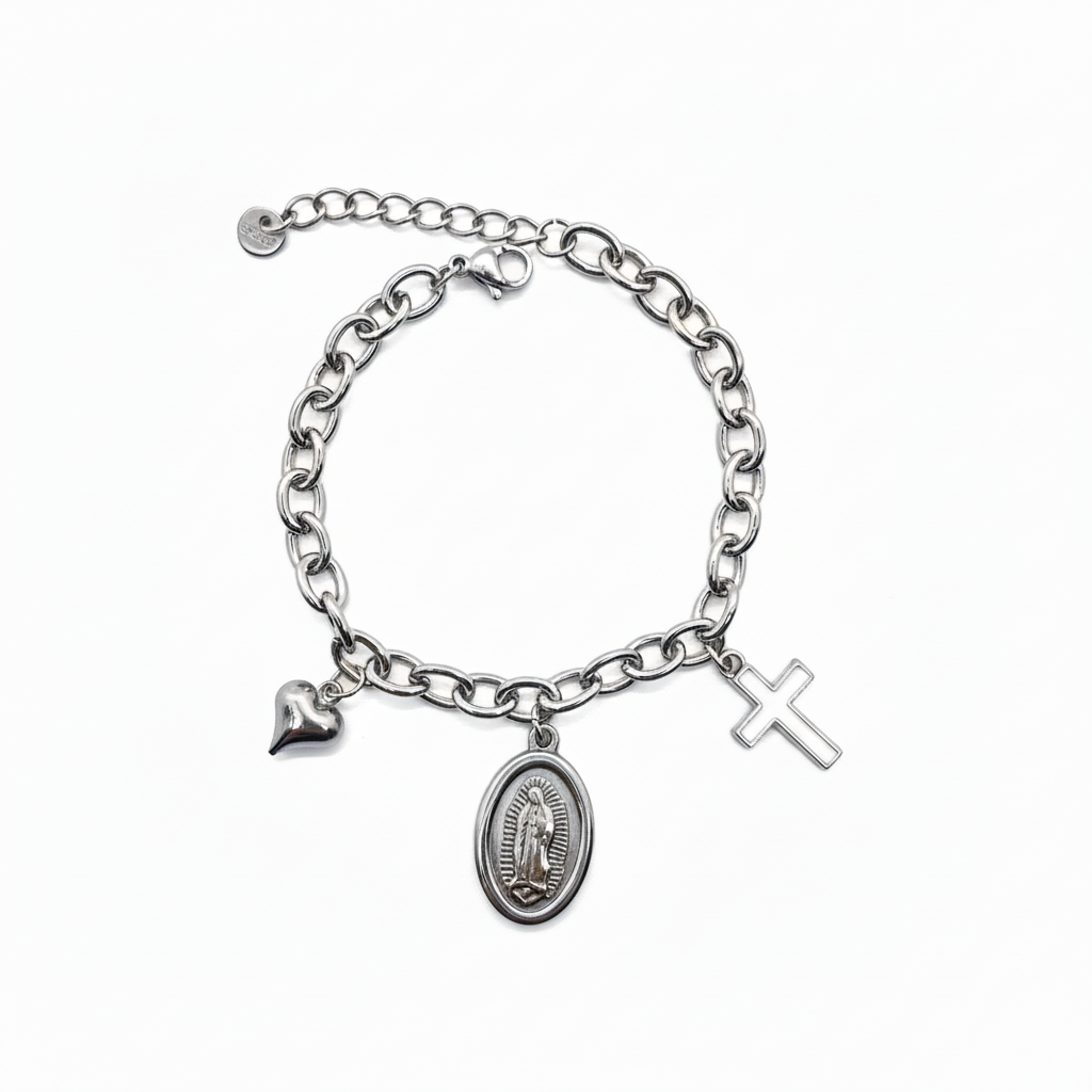 BRACCIALE IN ACCIAO  "CHARME"