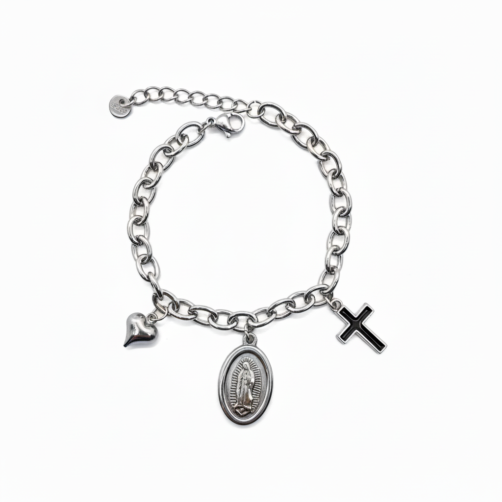 BRACCIALE IN ACCIAO  "CHARME"