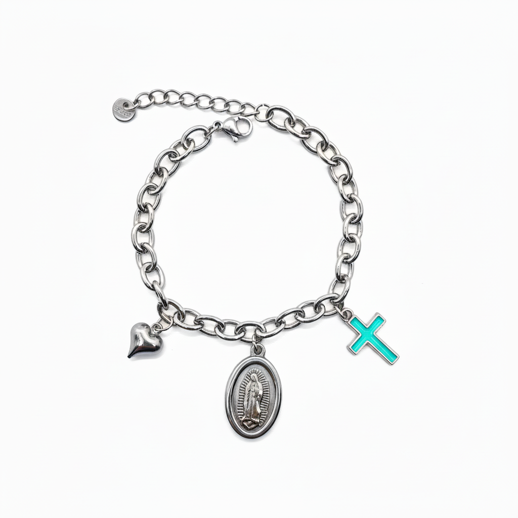 BRACCIALE IN ACCIAO  "CHARME"