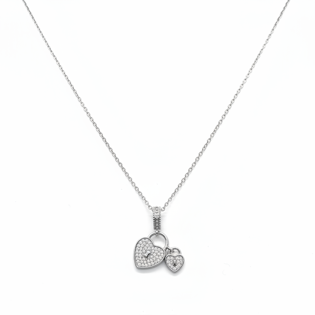 COLLANA IN ACCIAIO “LUCCHETTO AMOROSO”