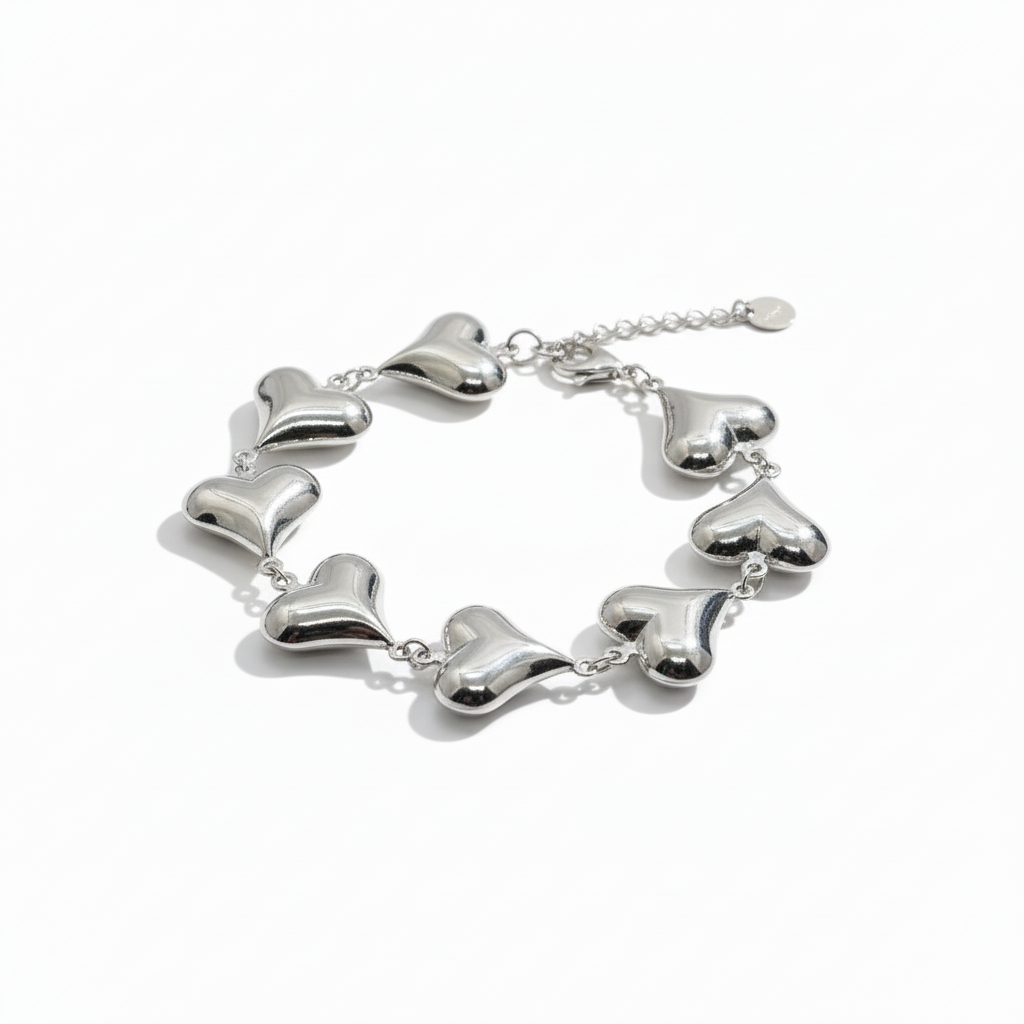 BRACCIALE IN ACCIAIO "CUORE INFINITO"