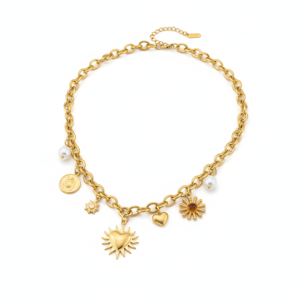 COLLANA CUORE SOLARE