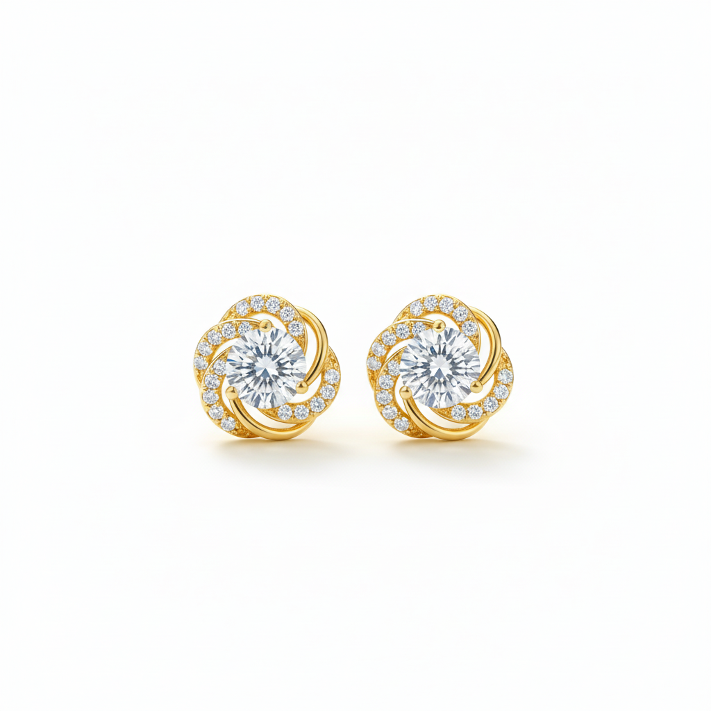 ORECCHINI IN ARGENTO 925 "TRILUCE"