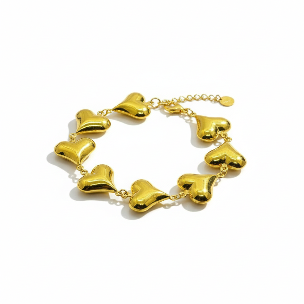 BRACCIALE IN ACCIAIO "CUORE INFINITO"