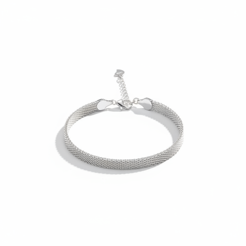 BRACCIALE IN ARGENTO 925 "MAGLIA"